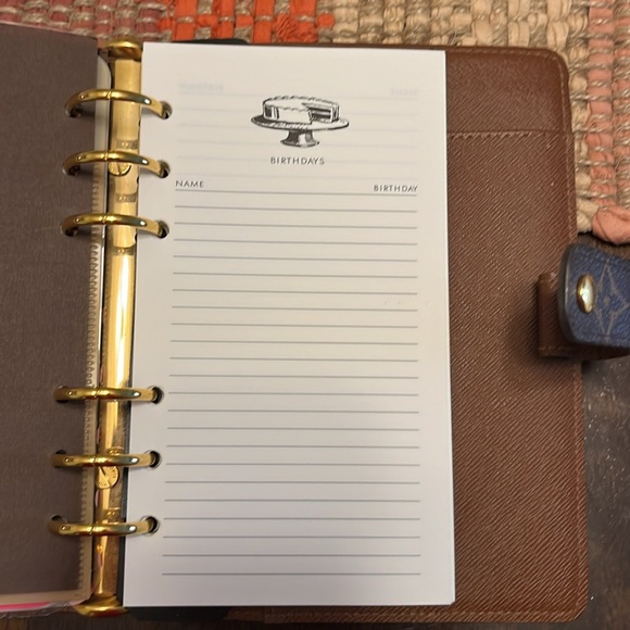 Mint Condition Louis Vuitton Medium Planner ~Loaded With Extras!~ - Picture 9 of 17